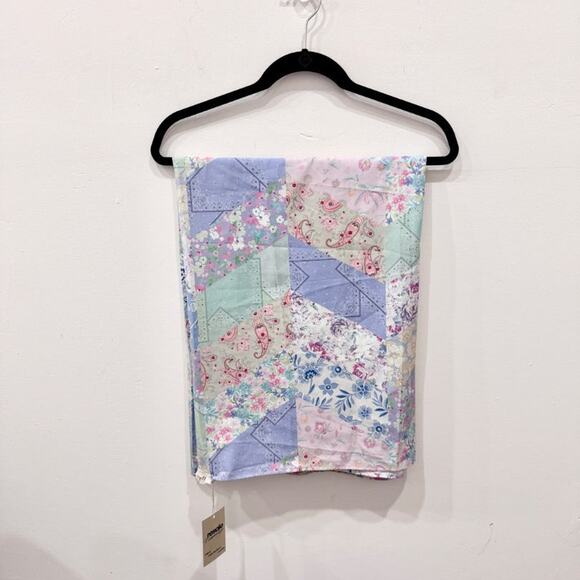 Capittana Floral Patchworn Rectangular Sarong Cover-Up Multi Women's One Size - Picture 1 of 4